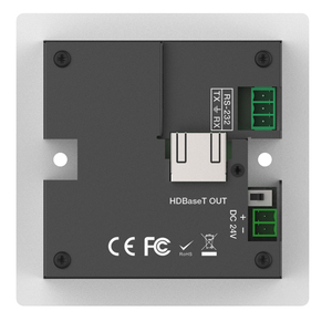 Transmisor <span class=keywords><strong>de</strong></span> <span class=keywords><strong>Placa</strong></span> <span class=keywords><strong>de</strong></span> <span class=keywords><strong>Pared</strong></span> 4K UHD 18Gbps HDBaseT <span class=keywords><strong>HDMI</strong></span> <span class=keywords><strong>VGA</strong></span> DisplayPort, Alcance <span class=keywords><strong>de</strong></span> hasta 70m, Compatible con Función POC - Product Image 2