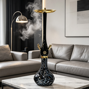 Narguile Árabe de Nuevo Diseño, Portátil, de Resina, Set de Shisha de 73CM, Lujoso Set de Shisha Rusa de Aluminio, Narguile Tipo Bolígrafo, En Stock - Product Image 3