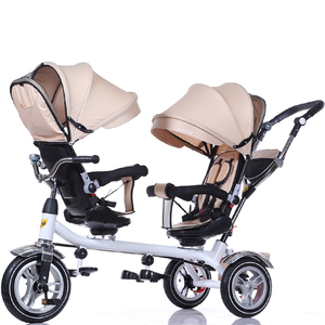 2023 New Model Baby Tricycle Bike for UK / Baby Tricycle Bike for <strong>Twins</strong> / Toddler Push Along <strong>Trike</strong> - Product Image 5