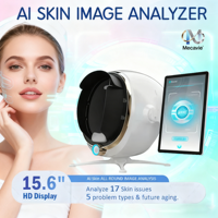 Analyseur de peau 3D AI portable, miroir magique, scanner facial, appareil de test de la peau pour salon de beauté, usage domestique, certifié CE