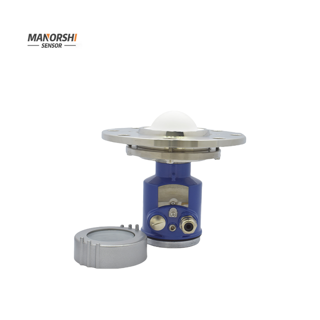 Manorshi 80GHZ Radar Liquid Level Meter Accurate Bin Height Measurement for Solid Liquids