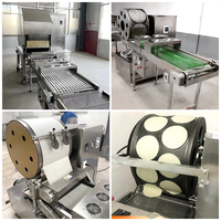 Nouvelle arrivée Machines de fabrication de produits céréaliers Machine à rouler les rouleaux de printemps Machine à rouler les rouleaux de samosa Ligne de production de pâtisserie les rouleaux de printemps
