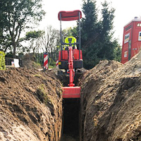 EVERUN-maquinaria hidráulica diésel CE ERE08, equipo de construcción, micro Precio de mini excavadora, fabricante de 1 tonelada