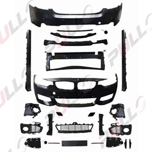 Kit de montaje de parachoques delantero y trasero para <span class=keywords><strong>BMW</strong></span>, kit de cuerpo de modelo 4S F32 F33 14-19, actualización a MT, incluye faldas laterales y difusor trasero - Product Image 2