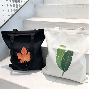 High Quality Wholesale Small <b>Large</b> Custom Print Cloth Cotton <b>Canvas</b> Blank Plain Tote Reusable Shopping Grocery <b>Bags</b> With Logo - Product Image 2