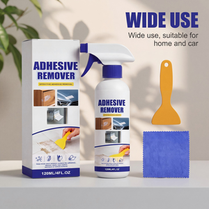 Spray Rimuovi Adesivi Rapido <span class=keywords><strong>per</strong></span> Nastro, Cera e Residui di Colla - Non Lascia Residui - Funziona su Vetro, Vinile, Metallo - Product Image 5