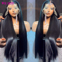 Perruques en cheveux humains vierges avec dentelle HD fine 13x6, sans colle, prêtes à porter, et perruques frontales en dentelle HD 13x4 pour femmes noires