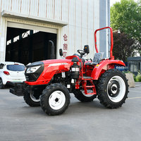 Livraison gratuite, tracteur agricole miniature diesel EPA 50HP 4x4 avec pompe, USA CE