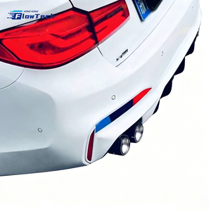 Puntas de escape de fibra de carbono estilo brillante para BMW Serie 3 4 5 6 X3 X4 X5 X6 Serie F G, mejora de rendimiento - Product Image 5