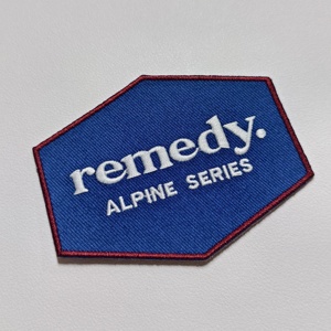 CF-EM01-Embroidery các bản vá lỗi bán buôn thiết kế tùy chỉnh 3D logo thêu thêu các bản vá lỗi sắt trên quần áo - Product Image 3