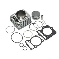 Bloque de cilindro modificado ATV, cilindro de manga de motocicleta, cilindro medio, cilindro único, adecuado para Honda TRX400