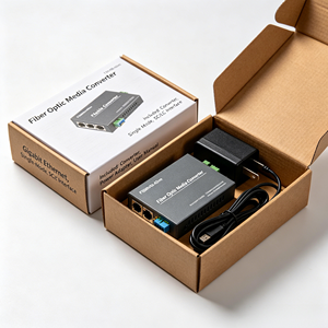 Convertisseur de média <span class=keywords><strong>fibre</strong></span> <span class=keywords><strong>optique</strong></span> Gigabit 10/100/1000M avec port SC, transceiver <span class=keywords><strong>fibre</strong></span> <span class=keywords><strong>optique</strong></span> monomode 20 km, convertisseur de média <span class=keywords><strong>fibre</strong></span> <span class=keywords><strong>optique</strong></span> Ethernet - Product Image 3