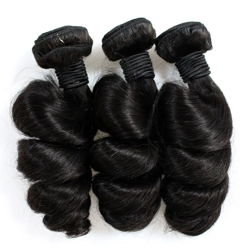 Wholesale Loose Wave Hot Selling Remy Human Hair Extensions Natural Color Top Quality Unprocessed Hair