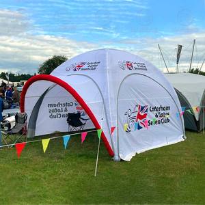 Tente d'araignée gonflable extérieure Gazebo géant imperméable Doom Air pour des tentes promotionnelles de structure de publicité d'événements massifs - Product Image 1