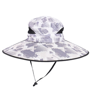 Men's Wide Brim Bucket <b>Hat</b> Breathable Sun Protection <b>Summer</b> Outdoor Fishing <b>Hat</b> Adult 56-58CM - Product Image 5