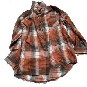 Chemises à carreaux à manches longues pour hommes, usagées, vendues <span class=keywords><strong>au</strong></span> <span class=keywords><strong>kilo</strong></span>, de l'usine de vêtements d'occasion Rainbow - Product Image 3