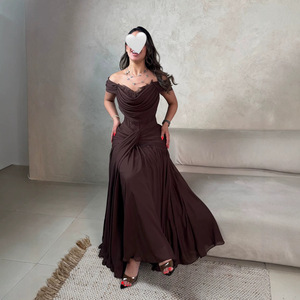 Vestido Maxi Retro <span class=keywords><strong>de</strong></span> Encaje sin Tirantes <span class=keywords><strong>para</strong></span> Mujer, Estilo Vintage con Hombros Descubiertos, Corsé, Falda Amplia, Elegante <span class=keywords><strong>para</strong></span> <span class=keywords><strong>Fiesta</strong></span> y Noche - Product Image 3