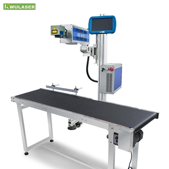 New Air-Cooled CO2 Laser Marker Machine for Metal Automatic 220V Secure QR Code & Logo Coding