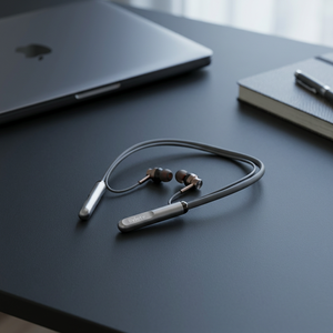 ENC Premium pour Bluetooth Neckband Batterie de secours longue avec indicateur LED Câble de charge de type C pour les acheteurs en vrac mondiaux - Product Image 3