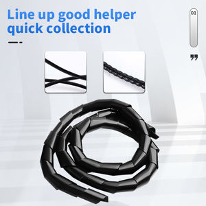 Vente directe d'usine HRS série PP <span class=keywords><strong>gaine</strong></span> de protection en spirale manchon de protection de câble pour la gestion des câbles - Product Image 3