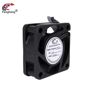 Suara Rendah 40X40X15Mm Ekstraktor Rumah Kipas Aksial DC 5V 12V 24V 4015 Kipas Pendingin Brushless Industri 40Mm