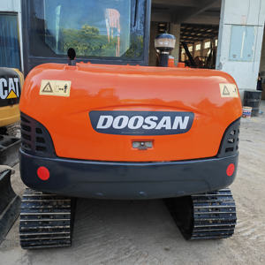Miniexcavadora Usada Doosan DH60-7 de 6 Toneladas, Maquinaria de Construcción Original de Alta Calidad, Exportación Hidráulica - Product Image 2