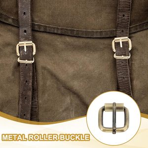 Metal <b>Roller</b> Buckle Pcs Inch Mm Belts Hardware Multi Purpose Pin Buckles For <b>Bags</b> Leather Belt Strap DIY Crafts Dog Leash Bronze - Product Image 4