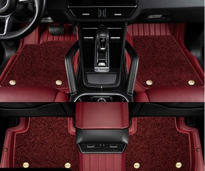 Tappetini in pelle per auto sono adatti per <span class=keywords><strong>BMW</strong></span> <span class=keywords><strong>serie</strong></span> 3 <span class=keywords><strong>serie</strong></span> 5 X5LX3 pura pelle bovina e pieno avvolgente <span class=keywords><strong>tappetino</strong></span> produttori - Product Image 2