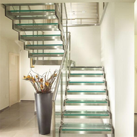 Meilleures ventes lustre en porte-à-faux en fer fabriqué au centre électrique colonne vertébrale Led escalier décorer escalier en fer