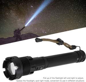 Linterna LED COB P90 de Alta Potencia XHP90, Recargable por USB, con Banco de Energía, Venta al Por Mayor - Product Image 2