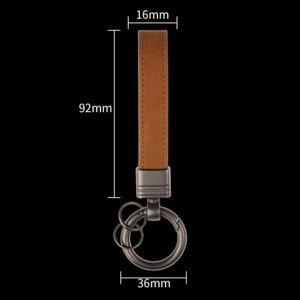 Porte-clés de haute qualité, logo personnalisé professionnel, porte-clés de voiture en cuir PU - Product Image 2