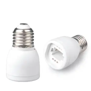 Tiêu chuẩn E27 để <span class=keywords><strong>G24</strong></span> ES đèn chuyển đổi Adapter bóng đèn nhựa ổ cắm chủ với <span class=keywords><strong>G24</strong></span> ES ổ cắm - Product Image 1