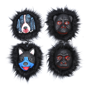 Eva Cartoon Mask Animal Mask Performance puntelli Cosplay Party Supplies Tiger Wolf Lion Leopard - Product Image 2