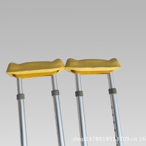 Muletas de Aleación de Aluminio Ajustables en Múltiples Niveles para Rehabilitación de Fracturas - Product Image 3