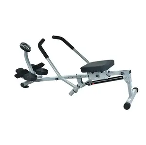 Foldable Rower Exercise Rowing Machine With Hydraulic Cylinder Adjusted Indoor Exercise