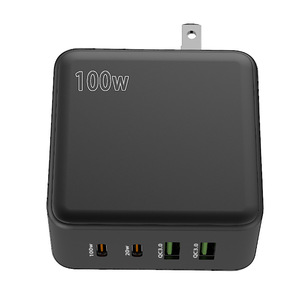 100W GaN PD Charger 2A2C Foldable US <b>Plug</b> Fast Charging <b>Adapter</b> White - Product Image 5