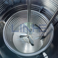 LINHE 100L 300L 500L Machine de fabrication de parfum Parfum fabrication attar équipement de mélange mélangeur congélation refroidissement