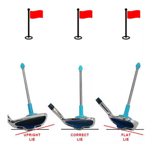 Herramienta de Alineación de Golf Elástica y Magnética, Ayuda de Entrenamiento para Palos de Golf, Indicador de Dirección de Golf, Herramienta de Ángulo de Apoyo para Golf - Product Image 6