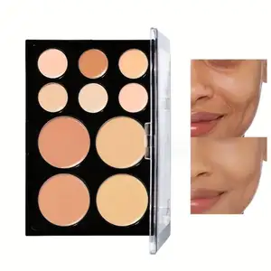 Grosir Pudaier cakupan penuh Makeup Label pribadi Foundation cair krim mencerahkan kulit Concealer