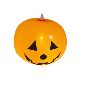 Bóng đèn LED nhấp nháy Bóng bay bí ngô thắp sáng bóng bay đèn lồng Halloween