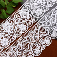 Élastique Décoratif Volant Tissé Élastique Dentelle Dentelle Tissu Broderie Élastique Bande