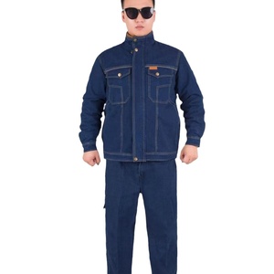 Chaqueta de Trabajo de Algodón Antiestático de Alta Calidad, Abrigo de <span class=keywords><strong>Soldador</strong></span> para Minería de Carbón, Ropa de Trabajo, Forro Polar, Mezclilla Gruesa - Product Image 5