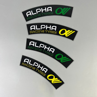 Patch d'étiquette de pneu vulcanisé personnalisé avec logo, haute qualité, résistant à la chaleur, imperméable aux hautes températures, autocollants en caoutchouc robustes