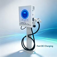 Borne de recharge EV stable de 100 kW avec faible entretien pour les sites de vente au détail