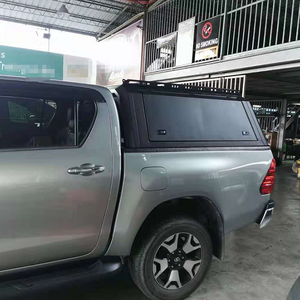 Cubiertas de cama de camioneta con dosel de camión todoterreno impermeable de aleación de aluminio para Toyota Hilux <span class=keywords><strong>Vigo</strong></span> Revo Hardtop - Product Image 3