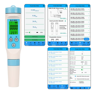 Kỹ Thuật Số <span class=keywords><strong>Bluetooth</strong></span> Ph Ec nhiệt độ Tester 3 trong 1 bán buôn Bút loại nước đa chức năng Meter cho thủy canh hồ cá hồ bơi - Product Image 6