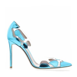 Chaussures à talons hauts fins faites à la main pour femmes, escarpins transparents en PVC à bout pointu, pour le travail, les fêtes, les mariages, chaussures de base - Product Image 3