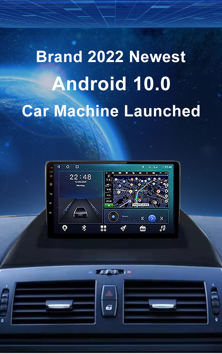 9'' Android 11.0 Car DVD Player For BMW X3 E83 2004-2012 GPS Navigation Auto Radioz