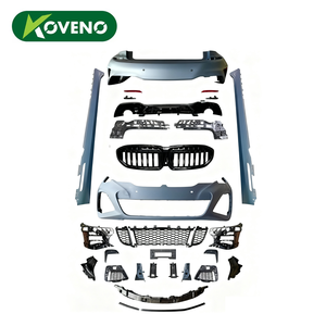 Per <span class=keywords><strong>BMW</strong></span> <span class=keywords><strong>serie</strong></span> <span class=keywords><strong>3</strong></span> G20 G21 kit carrozzeria M Sport stile paraurti anteriore posteriore Spoiler con Spoiler completo - Product Image 1