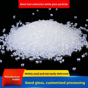 Pegamento de Queratina Italiana 100% Genuino de Calidad, Transparente, Fuerte Fijación, Antideslizante, Extensiones de Cabello de Lujo a la Moda, Se Pueden Permanecer y Teñir - Product Image 2